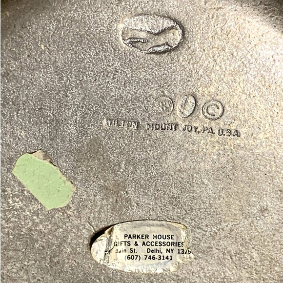 Vintage 1988 Wilton Armetale Annual Pewter Christmas Plate - Picture 4 of 4